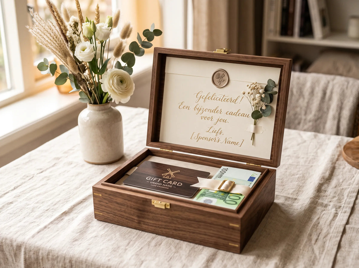 Cadeauboxen met een persoonlijke boodschap